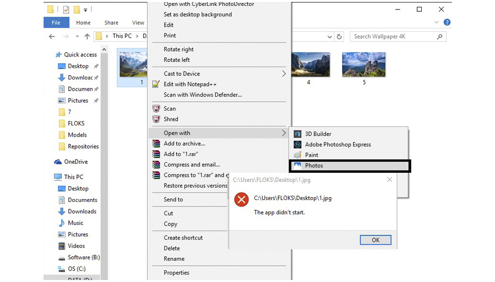 Cara Mengatasi Windows 10 Photo The App didn’t Start Terbaru 2024