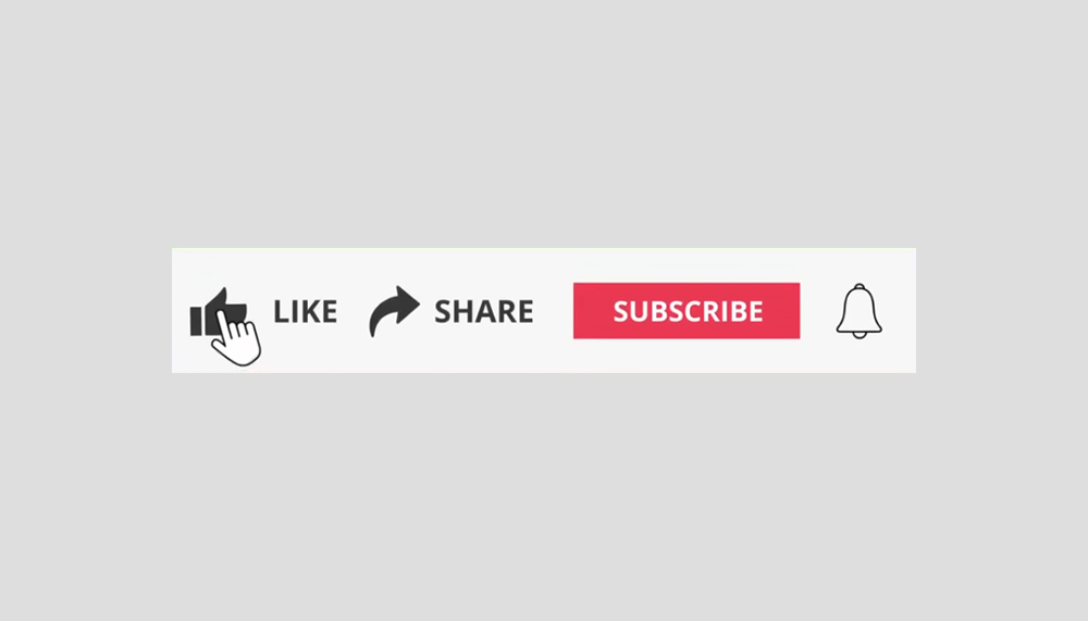 Cara Membuat Animasi Tombol Subscribe dan Lonceng di YouTube